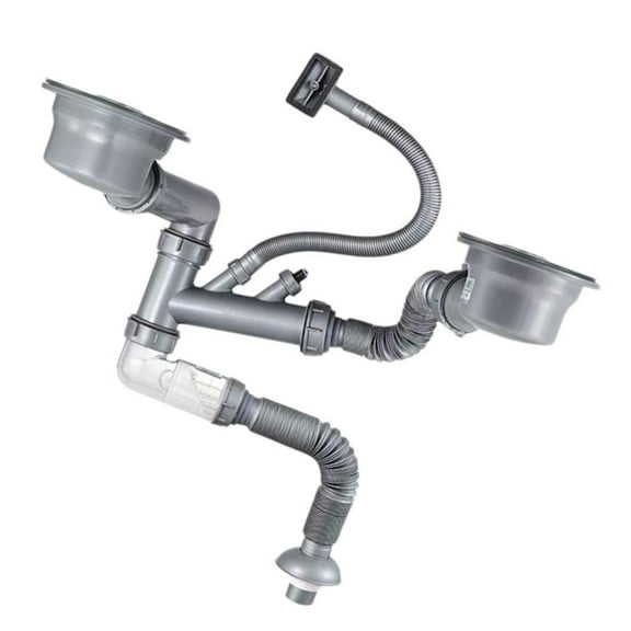 Double Purpose Kitchen Sink Drainage System with Rustproof Strong Component