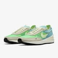 thumbnail image 3 of Women's Nike Waffle One Bleached Aqua/Lime Glow (DC2533 401) - 5.5, 3 of 9
