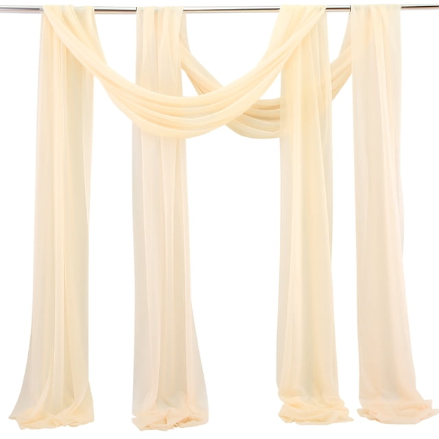 Wedding Arch Chiffon Fabric Drapery Wedding Drapery Arch Decoration Wedding Decor