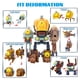 thumbnail image 4 of Set de figuras de acción Maikerry Plants vs.Zombies BOSS Robot, 4 of 7