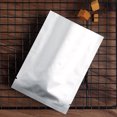 thumbnail image 2 of 100 bolsas de aluminio Mylar plateadas para envasado al vacío, ideales para almacenar alimentos (15 x 22 cm)., 2 of 7