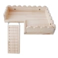thumbnail image 1 of 1 plataforma de madera para hámster., 1 of 3