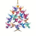 thumbnail image 2 of Adorno navideño acrílico de doble cara | Decoración navideña | Adorno para árbol | Regalo para familias, parejas y amantes de la naturaleza | Adorno decorativo para exhibir todo el año, 2 of 4