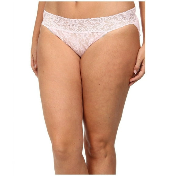 Hanky Panky Women's Plus Size Signature Lace V-Kini, Bliss, 2X (20W-22W)