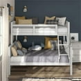 thumbnail image 5 of Furniture of America Tales Wood Twin over Full Bunk Bed with Ladder in White, 5 of 9