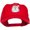 Red, variant on Christmas Santa Claus Patched Unstructured Cap - Red OSFM