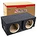 thumbnail image 3 of Bbox Dual Vented 12 Inch Subwoofer Enclosure - Pro Audio Tuned Dual Car Subwoofer Boxes & Enclosures - Premium Subwoofer Box Improves Audio Quality, Sound & Bass - Spring Loaded Speaker Terminals, 3 of 4