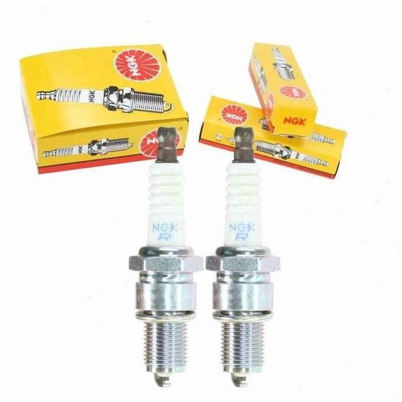 NGK OEM BPR4ES SOLID "COPPER" Standard Plug Spark Plugs 6578 (Set of 2)