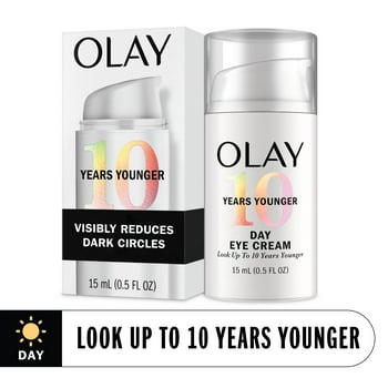 Olay Day Eye Cream, with Caffeine & Niacinamide, Fragrance-Free, All Skin Types, 0.5 oz