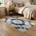 thumbnail image 2 of ODIKA 5'x7' Washable Area Rug Non-Slip, Low Pile, Stain Resistant Rugblack Mist Flowing Balanced Smalltan Rugsgold Vases Yellow for Guest Room, Lounge, Apartment, 2 of 7