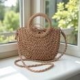 thumbnail image 4 of CAIXIA Women Handwoven Summer Beach Crossbody Purse Lightweight Casual Shoulder Clutch Handbag, 4 of 4