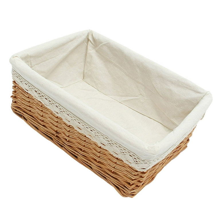 Storage Basket for Shelves, Large Rectangular Storage Basket, Storage –