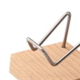 thumbnail image 5 of 1PC Display Stand Beech Base Metal Arm for Collectibles Crystal Cluster Crafts Holder Support, 5 of 10