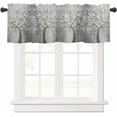 thumbnail image 2 of Modern Art Curtain Valances for Windows, Spring Oil Painting Style Flower Rod Pocket Valance Window Treatments Short Curtains for Kitchen Bathroom Living Room, 2 of 6