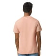 thumbnail image 3 of Gildan Short Sleeve T-Shirt for Men, Heavy Cotton Crewneck Classic Shirt, Dusty Rose Tee, 5XL, 3 of 5