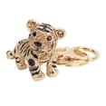 thumbnail image 1 of Tiger Keychain, Gifts Rhinestone Keychain  For Modern Women Champagne, 1 of 8