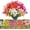 Mix 6 Colors(violet), variant on Artificial Flowers Outdoor No Fade UV Resistant Fake Plastic Flowers Faux Plants for Garden Patio Porch Window Box Home Wedding Farmhouse Hanging Décor