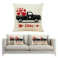 thumbnail image 5 of Tgbvmt Valentine's Day Pillow Cover, Decorative Sofa Throw Cushion Cover, Soft 17.72" x 17.72", Ideal for Home Décor, Office & Car Cushions, Perfect for Seasonal Valentine's Day Gift, 5 of 5