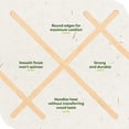 thumbnail image 4 of Agitadores de café CulinWare, madera de abedul, 7 pulgadas, paquete de 1000, 4 of 8