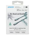 thumbnail image 1 of Anker 542 USB-C to 8-Pin Lightning Cable (Bio-Nylon 10ft) - Green, 1 of 2