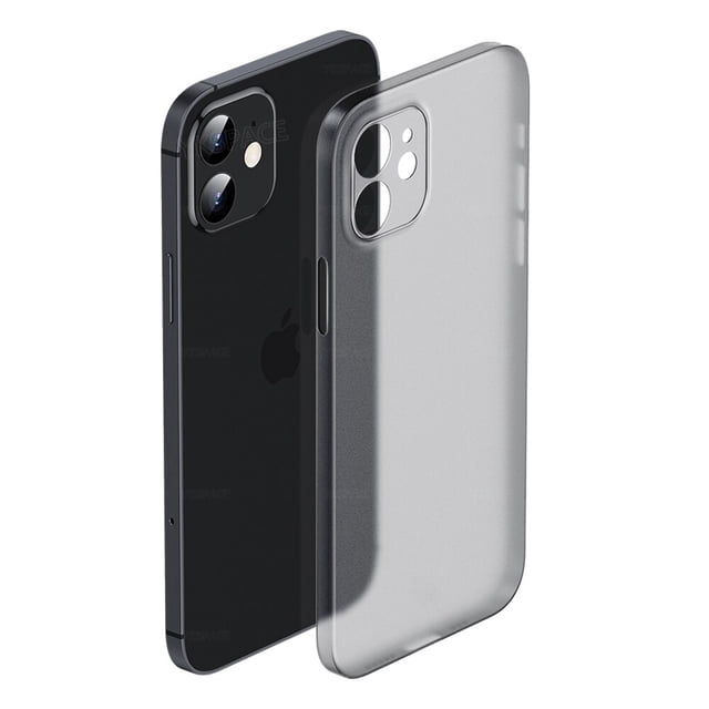 Funda mate ultrafina colorida de 0,3mm para iPhone 14 13 12 mini 11 XR X XS Pro Max 6S 7 8 SE, funda translúcida dura esmerilada para teléfono Tan Jianjun unisex
