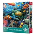 thumbnail image 5 of Ceaco 500 Piece Foil Under The Ocean Interlocking Jigsaw Puzzle, 5 of 6