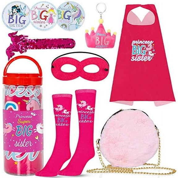 foci cozi, Big Brother Sister Brother Baby Announcement,Promoted to Big Brother Sister,Unicorns Gifts for Girls(Unicorn)