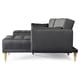 thumbnail image 4 of Sala Modular Doble Chaise Makora Boyd con Memory Foam y Respaldo Ajustable Lino Oxford, 4 of 8