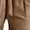 🔥 Coffee, variant on Sentmoon Wide Leg Cropped Pants for Women Solid Color Elastic Waist Lounge Pants Oversized Relaxed Fit Zippered Trendy Pants for Women Beach Day Essentials for Summer and Hot Weather