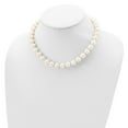 thumbnail image 3 of Sterling Silver 24in 10-11mm White Freshwater Cultured Pearl Necklace., 3 of 4