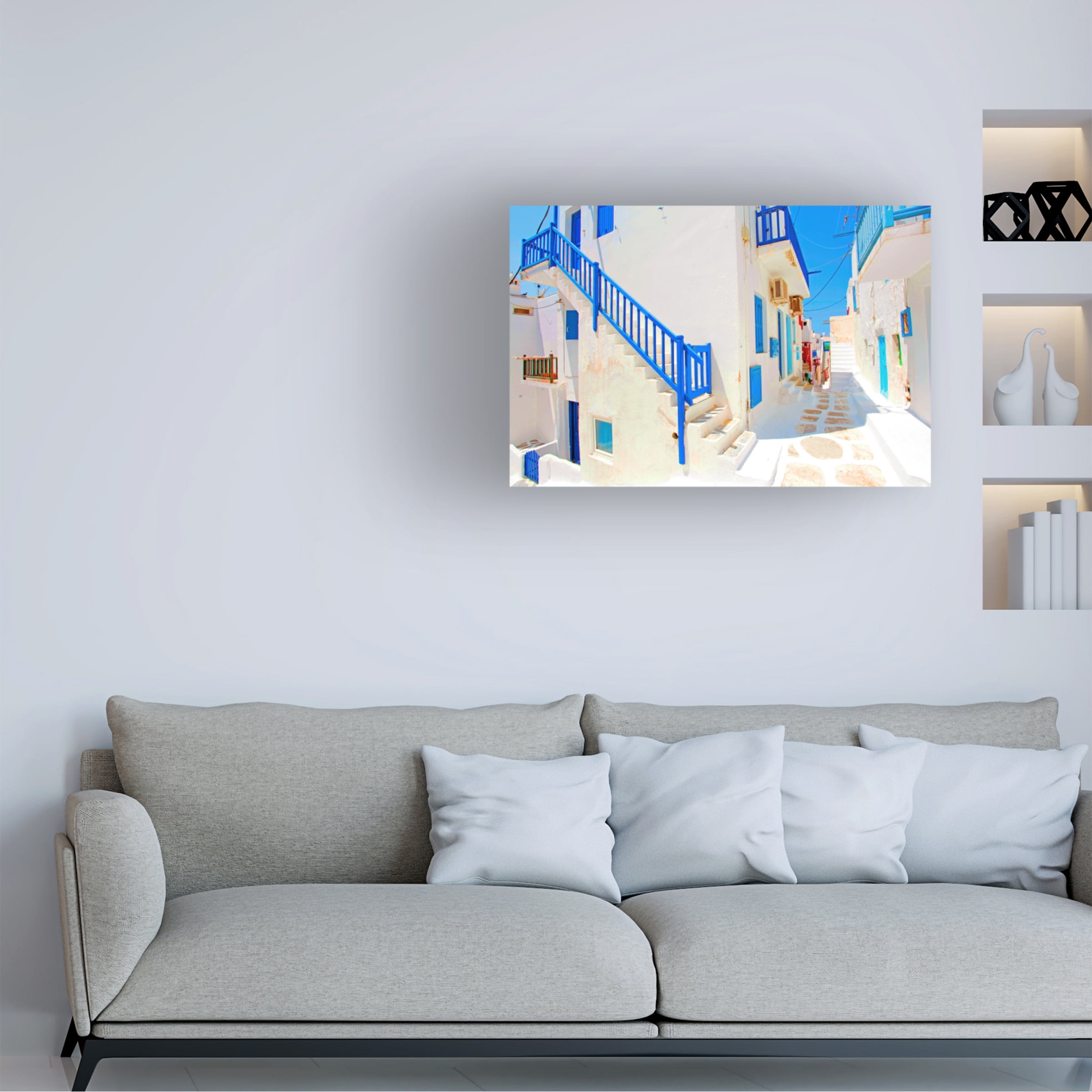 Dieter Matthes 'Mykonos Iii' Canvas Art