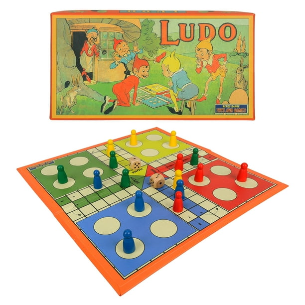 Juego de mesa plegable de Ludo YUROZAC Family, juego de 16 fichas