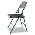thumbnail image 7 of Alera Steel Folding Chair, 4-Pack, Graphite, 7 of 7