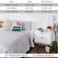thumbnail image 6 of Secreat Meadow Printed Quilt Set by SouthShore Fine Linens, 6 of 9