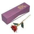 thumbnail image 1 of Wedding Decor,24K Gold Rose Dipped Rose Gift K Gold Rose True to Its Promise, 1 of 14