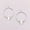 Gold Plated, variant on New Trendy Claw Resin Stone Oval Circle Hoop Earrings Christmas Gifts for Gilrs