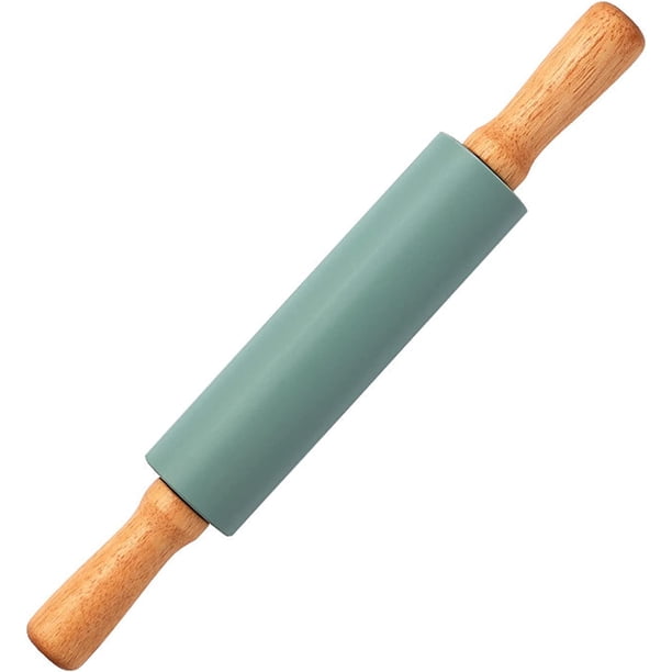 Silicone Rolling Pin for Baking Pizza making, Professional Dough Roller ...