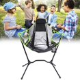 thumbnail image 2 of Mecedora Plegable Para Exteriores, Reclinable Para Camper Hiker, Mecedora De Ocio Con Inclinación Automática Multifuncional Kearding OD015963-03, 2 of 6