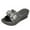Gray, variant on Utoimkio Slide Sandals for Women Slip On Summer Casual Beach Platform Wedge Sandals for Women Wide Width Casual Comfortable House Slippers