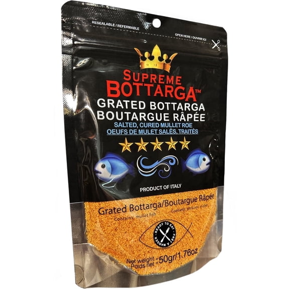 Sardinian Grated Bottarga, Premium Fish Roe