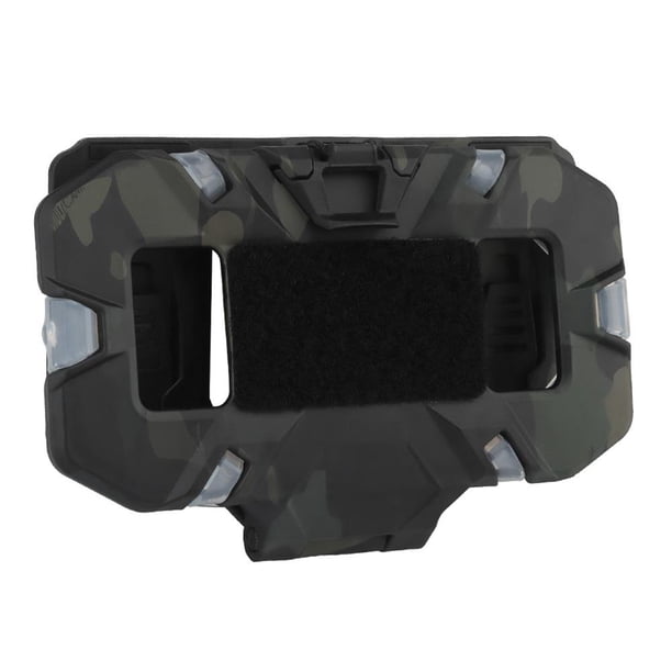 Placa de navegación plegada MOLLE Holder Cellphone Gear Vest Accesorios (CP negro)