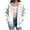 White, variant on WRKEKC Hoodies for Women Printed Zipper Long Sleeve Hooded Sweatshirt Casual Daily Wear Pullover Top for Women