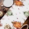 thumbnail image 2 of Thanksgiving Table Runner, Autumn Thanksgiving Kitchen Dining Table Decoration for Home Party Decor 13x120 Inches, 2 of 9