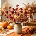 thumbnail image 6 of Thanksgiving Artificial Flowers, Fall Floral Bouquet Arrangement with Mixed Seasonal Blooms Decorative Accent, Long Lasting Harvest Centerpiece for Table Vase for Home Party Decor, 6 of 6