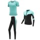 thumbnail image 1 of Ropa Deportiva de secado rápido para mujer, conjunto de ropa de yoga para gimnasio, traje de abrigo, sujetador, camiseta y leggings para entrenamiento, 2019, 1 of 5
