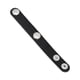 thumbnail image 5 of Asa de bolso Hebilla fija Bolso versátil Correa de hombro simple y portátil Fácil de usar Negro Plata, 5 of 9