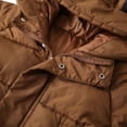 thumbnail image 4 of GYRATEDREAM Toddler Winter Coat Boys Girls Down Jacket Hooded Fleece Warm Outwear 3D Ear Padded Puffer Jacket With Pockets for 2-3Y, 4 of 11