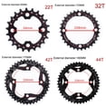 thumbnail image 3 of 104BCD 22T 32T 42T 44T Narrow Wide Bike MTB Chainring Single Tooth Chain Ring, 3 of 5