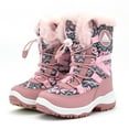 thumbnail image 2 of Nova Mountain Boys Girls Little Kids Winter Snow Boots NF-NFWB840-PinkMulti-6, 2 of 6