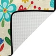 thumbnail image 4 of Dreamtimes Lightweight Carpet Mats, 31 x 20 inches Area Soft Rugs Floor Mat Doormat Decoration for Rooms Entrance Insect and Plants, 4 of 6